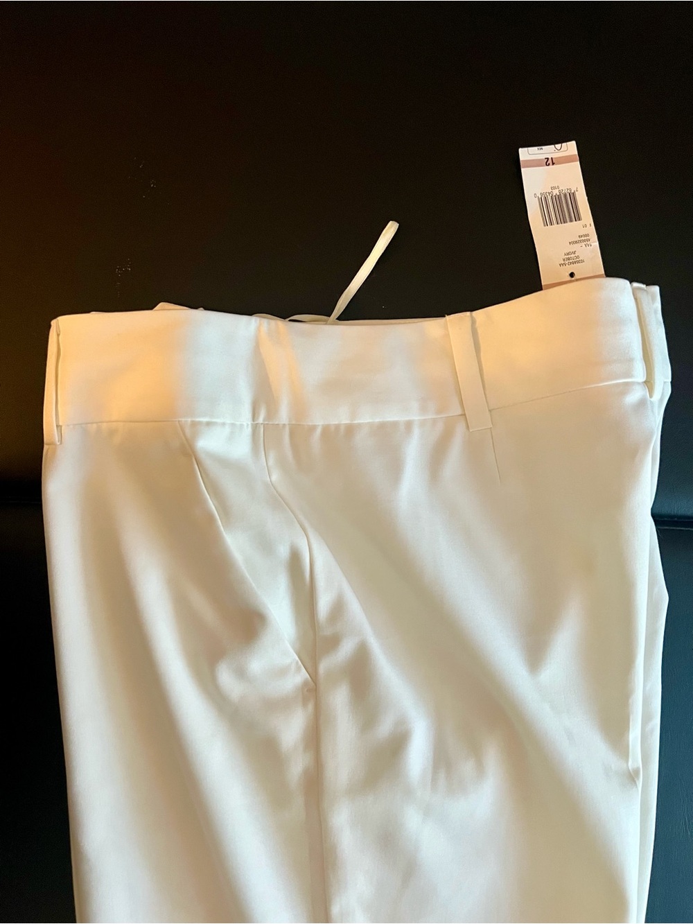 Jones New York White Flare Dress Pants - Picture 4 of 7